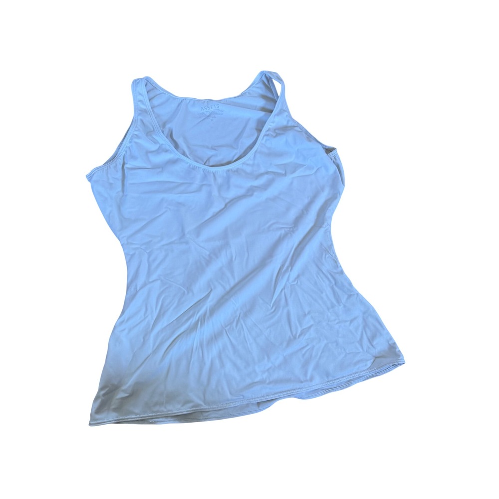 Assets by Spanx white shapewear tank top